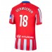 Atletico Madrid Arthur Vermeeren #18 Hjemmedrakt 2024-25 Korte ermer